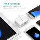 RAVPower USB 40W USB Plug Wall Charger White (RP-PC026WH)